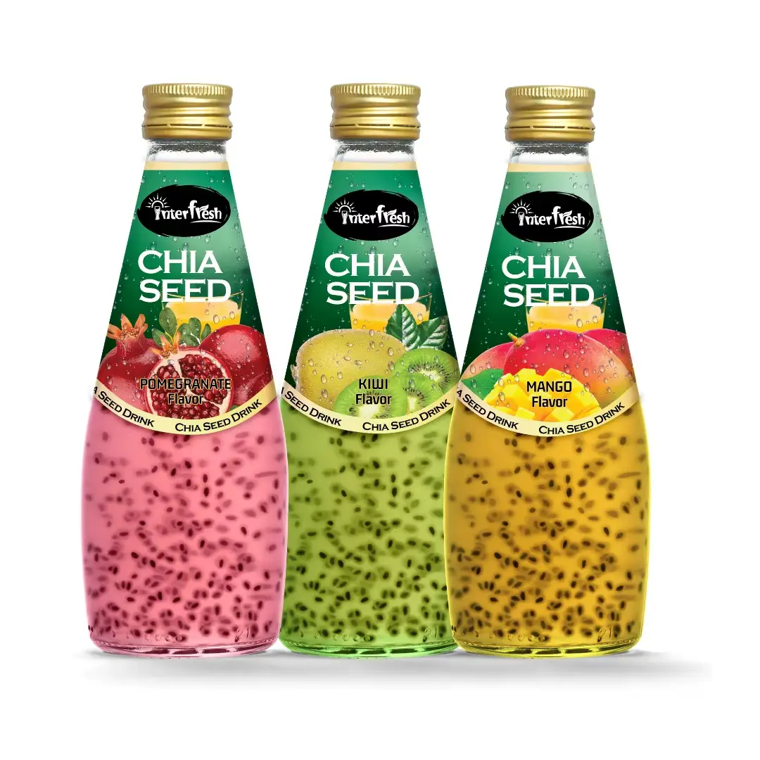 Verschiedenes Chia-Samen Getränk, 0,40 l